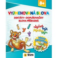 Zábavná cvičebnica - VYMENOVANÁ SLOVA - Diktáty, doplňovačky