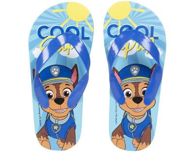 Žabky Flip Flop Tlapková Patrola svetlo modré