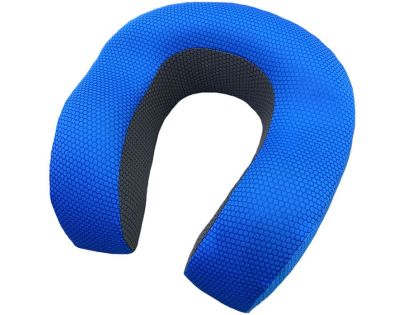 Opierka hlavy s pamäťovou penou - modrá