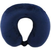 Záhlavník z mikrovlákna s pamäťovou penou - modrý