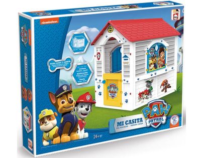 Alltoys Záhradný domček Labková patrola červenobiely