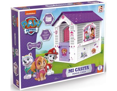 Alltoys Záhradný domček Labková patrola ružovobiely
