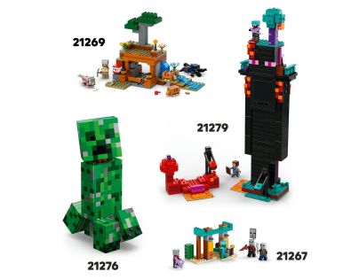 LEGO® Minecraft® 21278 Základňa lúpežníkov a Ničiteľ