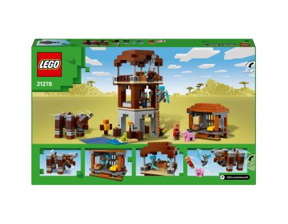 LEGO® Minecraft® 21278 Základňa lúpežníkov a Ničiteľ