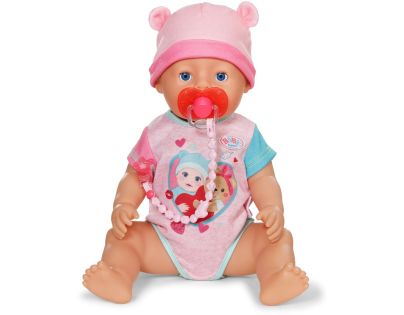 Zapf BABY born Cumlík so sponkou červený