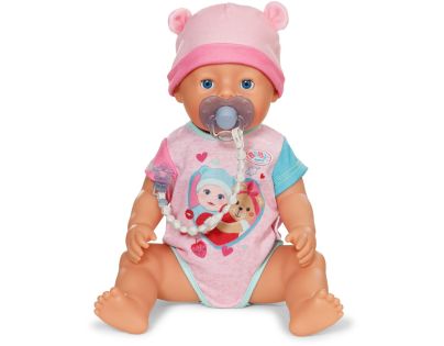 Zapf BABY born Cumlík so sponkou modrý