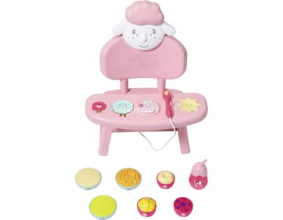 Zapf Creation Baby Annabell Jídelní židlička se zvuky - Poškodený obal