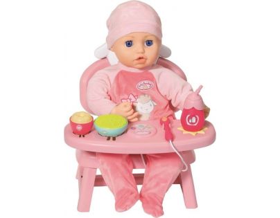 Zapf Creation Baby Annabell Jedálenská stolička sa zvukmi