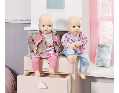 Zapf Creation Baby Annabell Oblečenie s bundou 43 cm kvetinová bunda bez kapucne