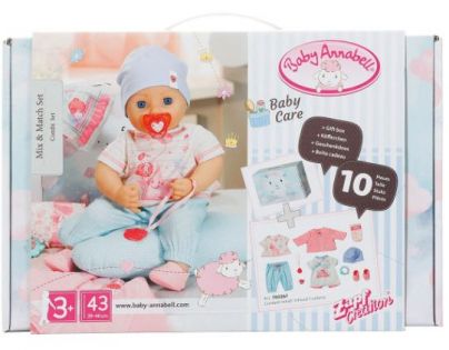 Zapf Creation Baby Annabell Sada oblečenie 43 cm
