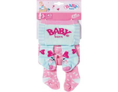 Zapf Creation Baby Born 43 cm Pančucháče 2 ks