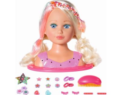 Zapf Creation Baby Born Česacia hlava s farebnými kriedami Staršie sestrička