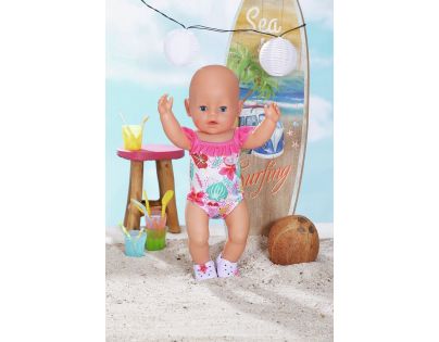 Zapf Creation BABY born Plavky jednodielne 43 cm cez ramena