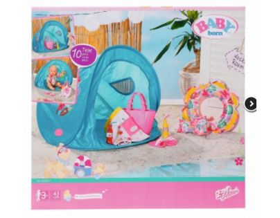 Zapf Creation Baby born Súprava s plážovým stanom