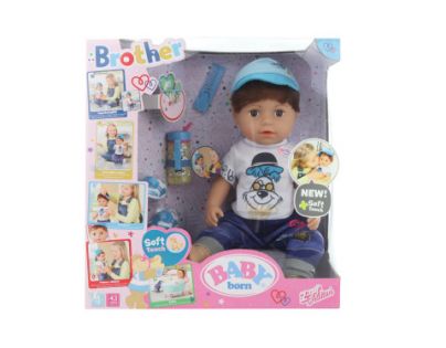 Zapf Creation BABY born Staršie braček Soft Touch 43 cm