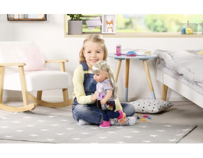 Zapf Creation BABY born Staršie sestrička Soft Touch blondínka, 43 cm