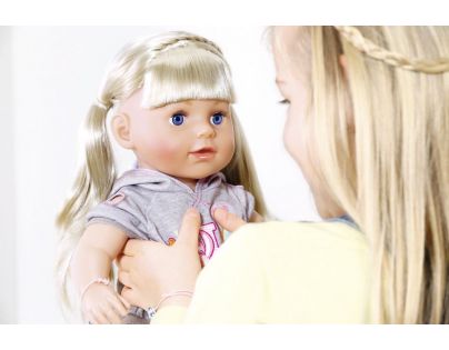 Zapf Creation BABY born Staršie sestrička Soft Touch blondínka, 43 cm