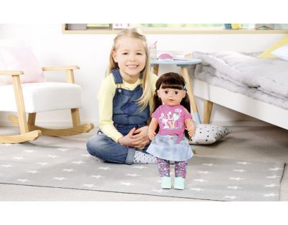 Zapf Creation BABY born Staršie sestrička Soft Touch 43 cm 6 funkcií