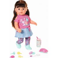 Zapf Creation BABY born Starší sestřička Soft Touch brunetka, 43 cm Zapf Creation BABY born Starší sestřička Soft Touch brunetka, 43 cm