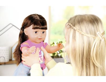 Zapf Creation BABY born Staršia sestrička Soft Touch brunetka 43 cm