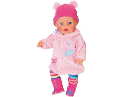 Zapf Creation BABY born Zimní souprava s kožíškem Deluxe 43 cm - Poškozený obal