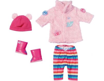 Zapf Creation BABY born Zimná súprava s kožušinkou Deluxe 43 cm