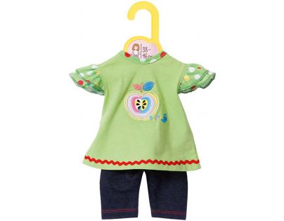 Zapf Creation Dolly Moda Zelené tričko a nohavice 38 - 46 cm