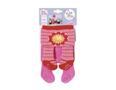 Zapf Creation Dolly Moda Pančucháče 2 ks ružové a červené pre bábiku 43 cm