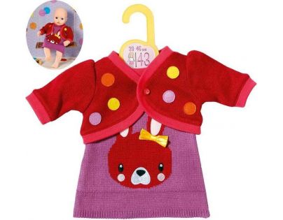 Zapf Dolly Moda Oblečenie s pletenou bundičkou 43 cm