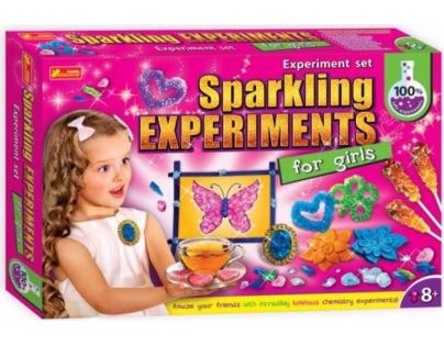 Žiarivé experimenty pre dievčatá