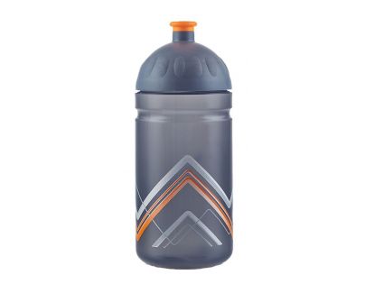 Zdravá fľaša Bike Hory oranžová 0,5l