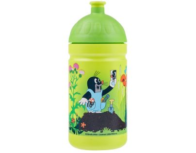Zdravá lahev Krtek a kalhotky - zelená 0,5l