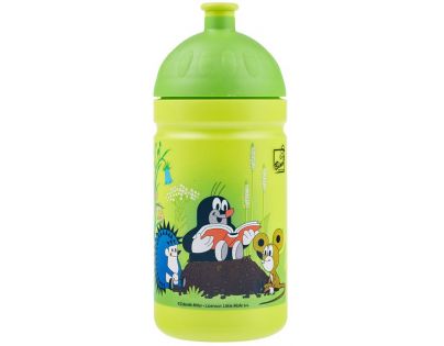 Zdravá lahev Krtek a kalhotky - zelená 0,5l