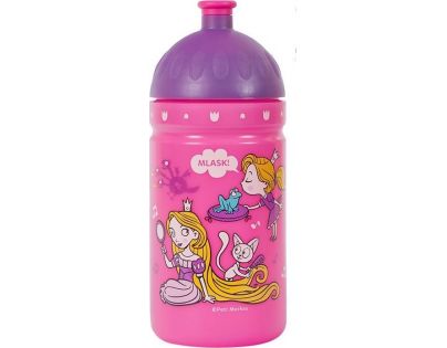 Zdravá fľaša Svet princezien 0,5l