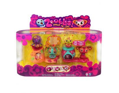 Zoobles 13228 - Zoobles Čtyřka sada - 353,354,355,356