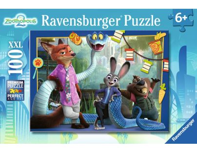Zootropolis: Mesto zvierat 100 dielikov
