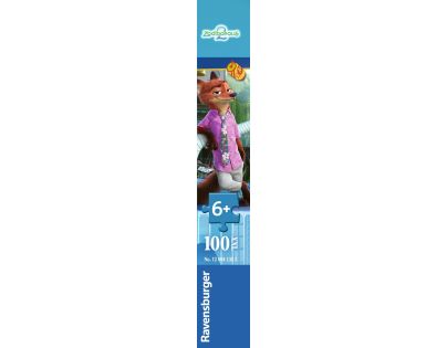 Zootropolis: Mesto zvierat 100 dielikov