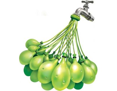 Bunch O Balloons vodné bomby 100ks - Fialová, biela, ružová