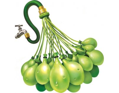 Bunch O Balloons vodné bomby 100ks - Fialová, biela, ružová