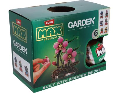Zuru Guľa s kockám Kvety v kvetináči Max Bricks