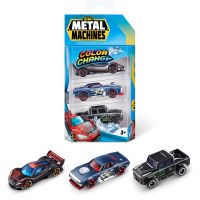 Zúru Metal Machines Sada áut 3 ks meniaca farbu č. 4