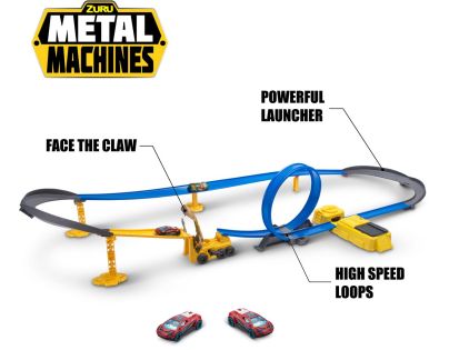 ZURU Metal Machines Stavebná deštrukčná dráha s motorovým pohonom