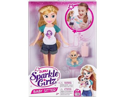 Zúru Sparkle Girlz Bábika pestúnka - Poškodený obal