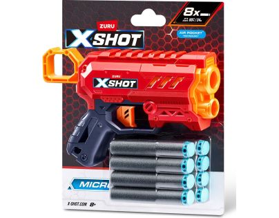 ZURU X-SHOT Excel Micro 2.0 Blaster 8 šípok