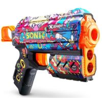 ZURU X-SHOT Skins Flux SONIC the Hedgehog 2