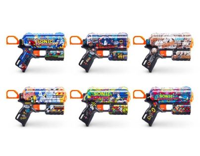 ZURU X-SHOT Skins Flux SONIC the Hedgehog