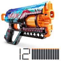 ZURU X-SHOT SKINS GRIEFER s 12 nábojmi žralok