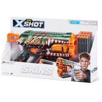 ZURU X-SHOT SKINS GRIEFER s 12 nábojmi krokodýl 4