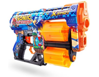 ZURU X-SHOT SKINS SONIC s 12 nábojmi