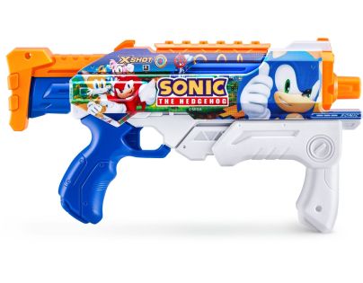 ZURU X-SHOT Vodná pištoľ SONIC the Hedgehog Fast Fill Skins